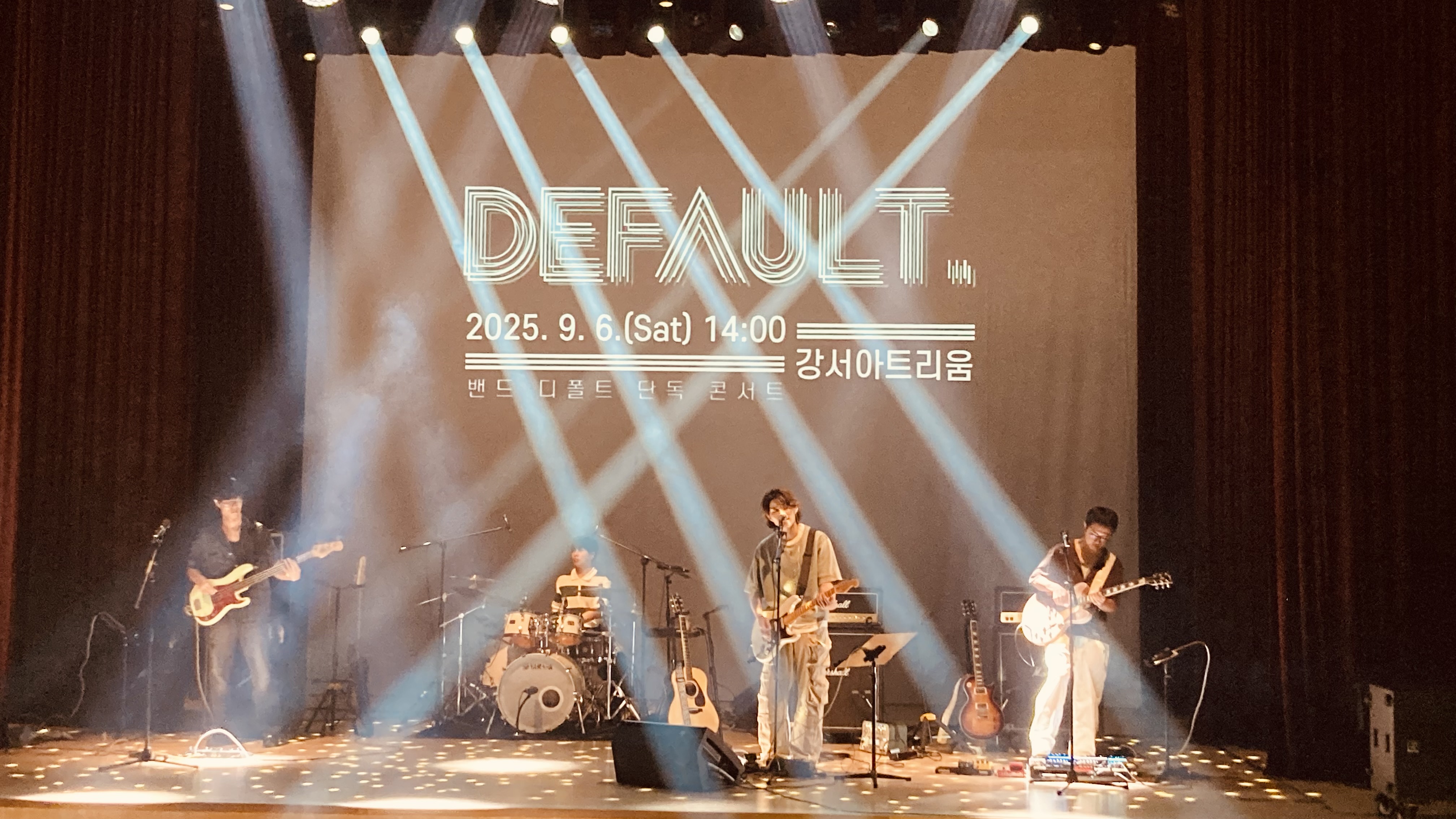 인디밴드 <디폴트> 단독 콘서트